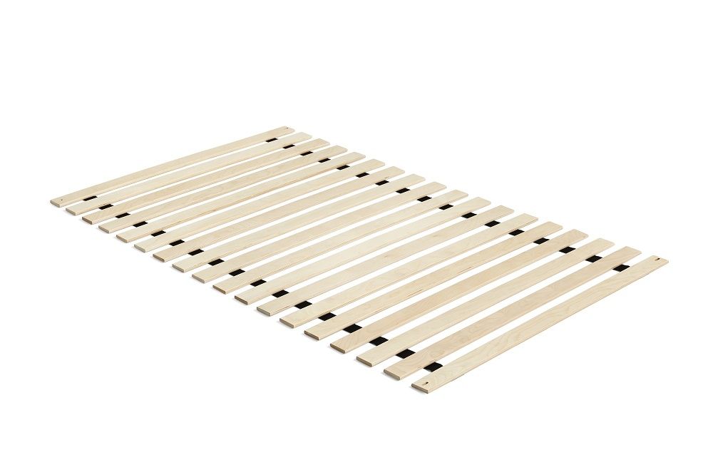 Helle Holzlatten für ein Bettgestell, geeignet für Hay Connect Betten, Größe 140 cm.