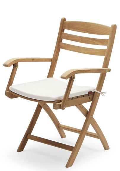 Selandia fauteuilkussen voor buiten Skagerak Wit