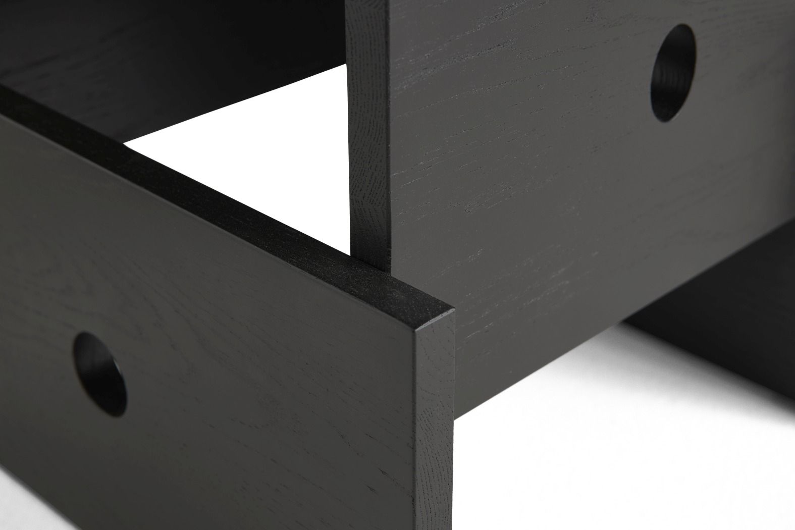 Wood Box salontafel Hay eikenhout zwart, lak op waterbasis