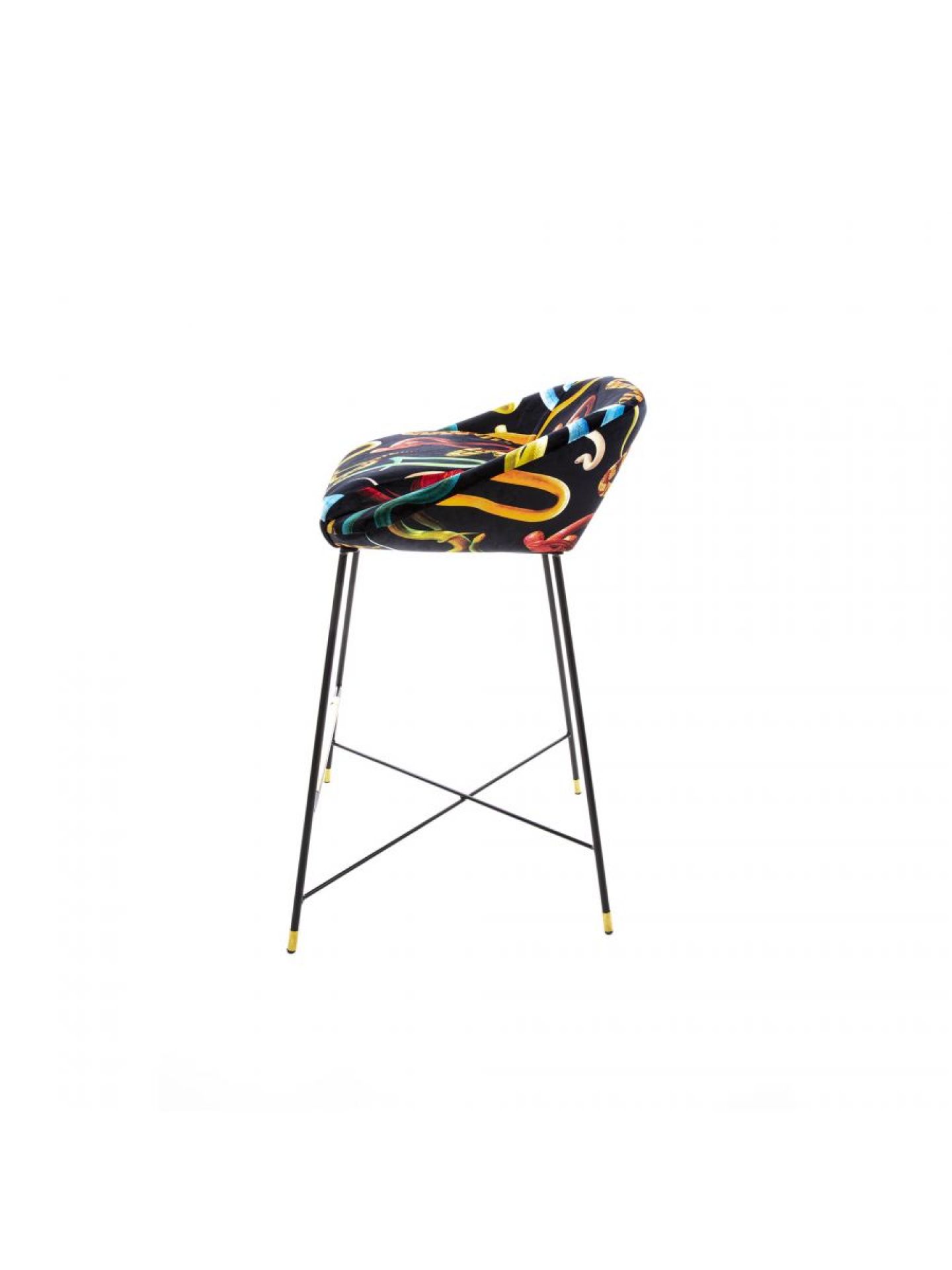 Toiletpapier-barkruk Snakes van Seletti  