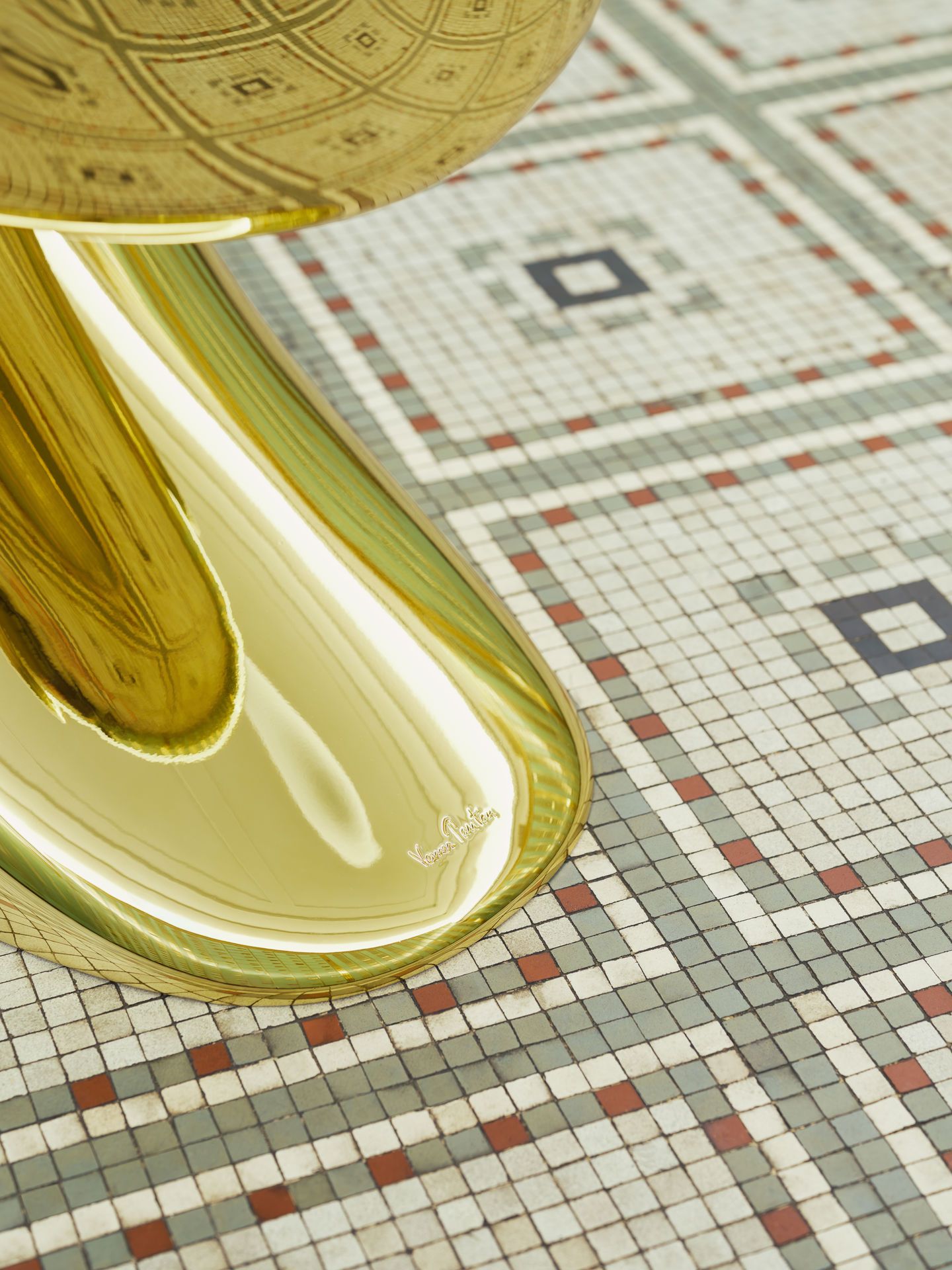 Panton Gold Chair Stoel LIMITED EDITION Vitra