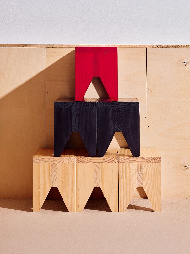 Manolito Stool Short Small kruk Hay