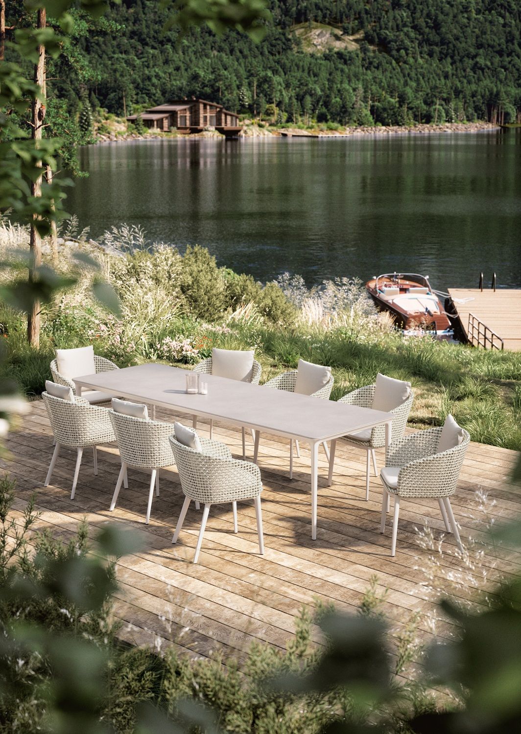 Bellmonde Outdoor Table eettafel van Dedon