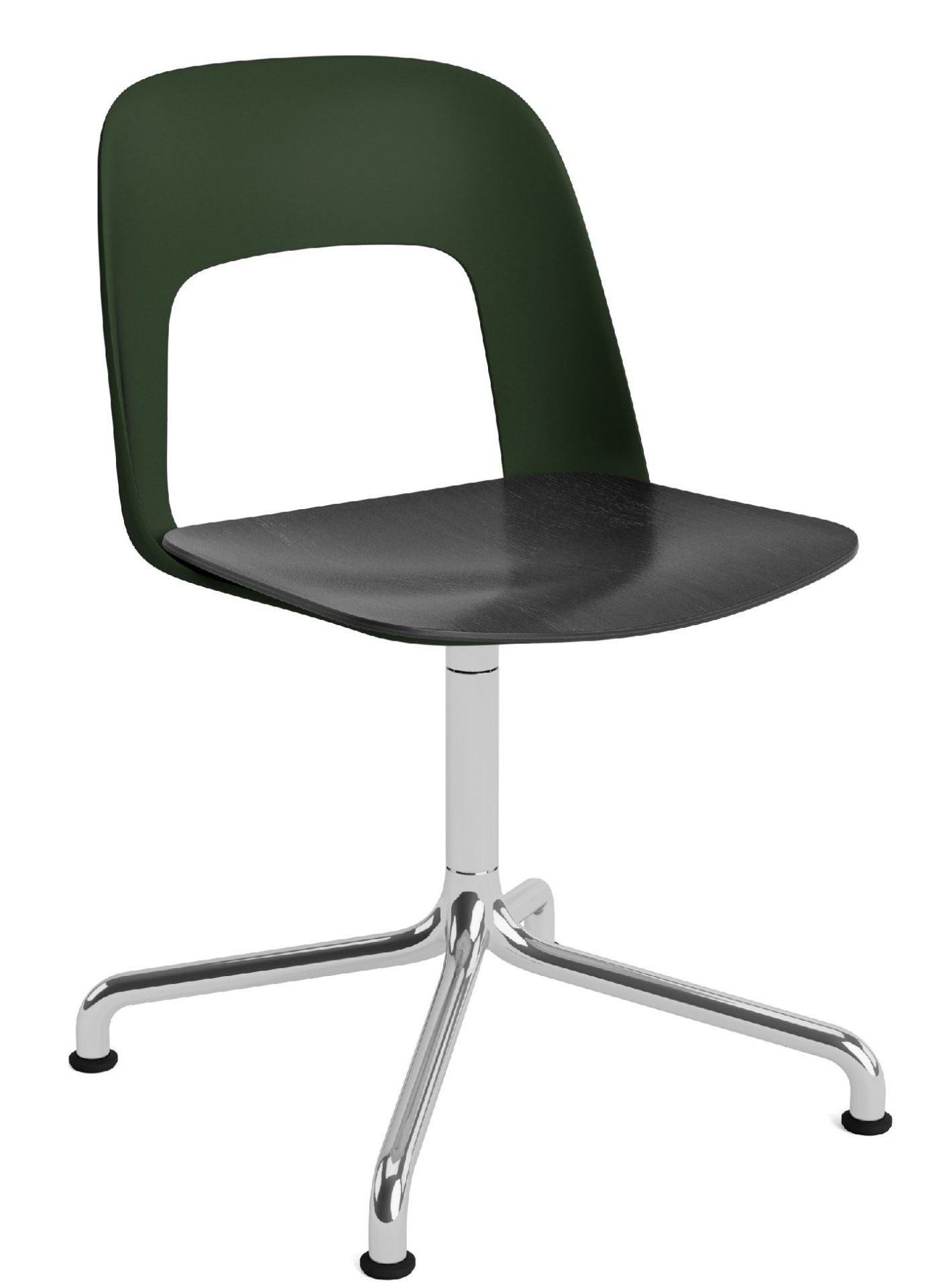Layout Side Chair 152 draaistoel met vierpoot Hay