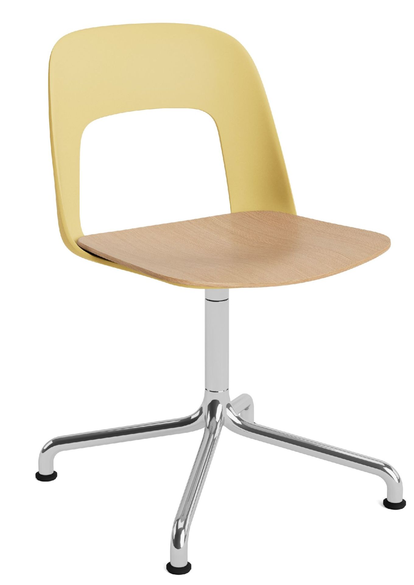 Layout Side Chair 152 draaistoel met vierpoot Hay