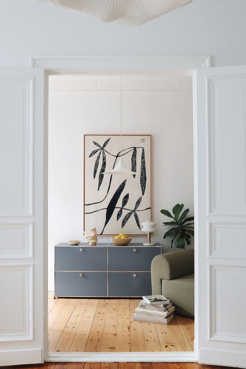 USM Haller dressoir E2 met 4 klapdeuren