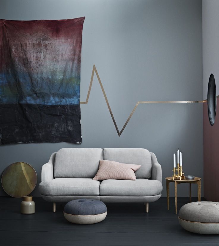 Pouf Large poef Fritz Hansen