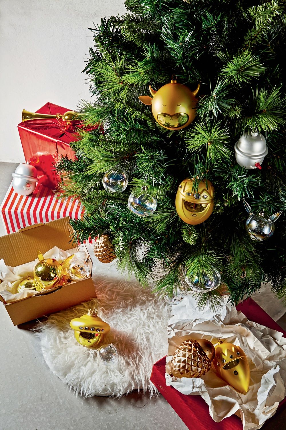 Palle Presepe - Jezuskind, grote kerstbal van Alessi AMJ13 1
