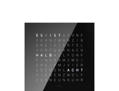 Voorpagina voor Earth 13.5 Tafelklok Duits QLOCKTWO