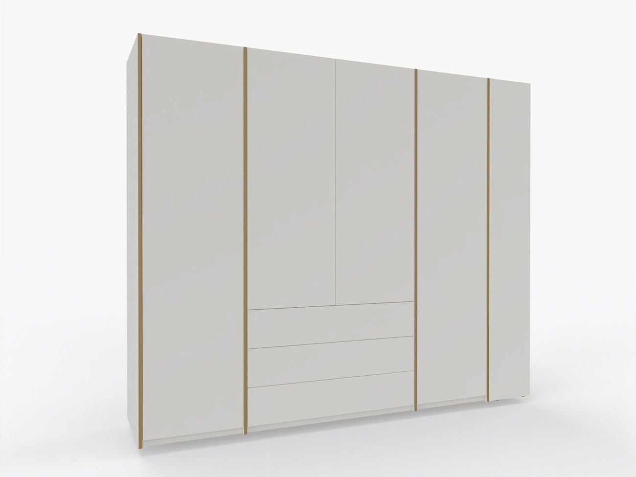 MODULAR PLUS-kast met aanbouwrek rechts van Müller Möbelwerkstätten