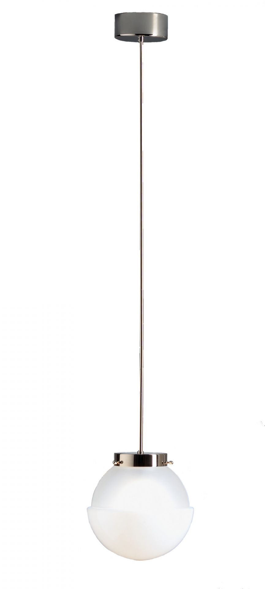HMB 29 Pendelleuchte mit 40 cm Glaskugel von Tecnolumen, moderne Innenbeleuchtung.