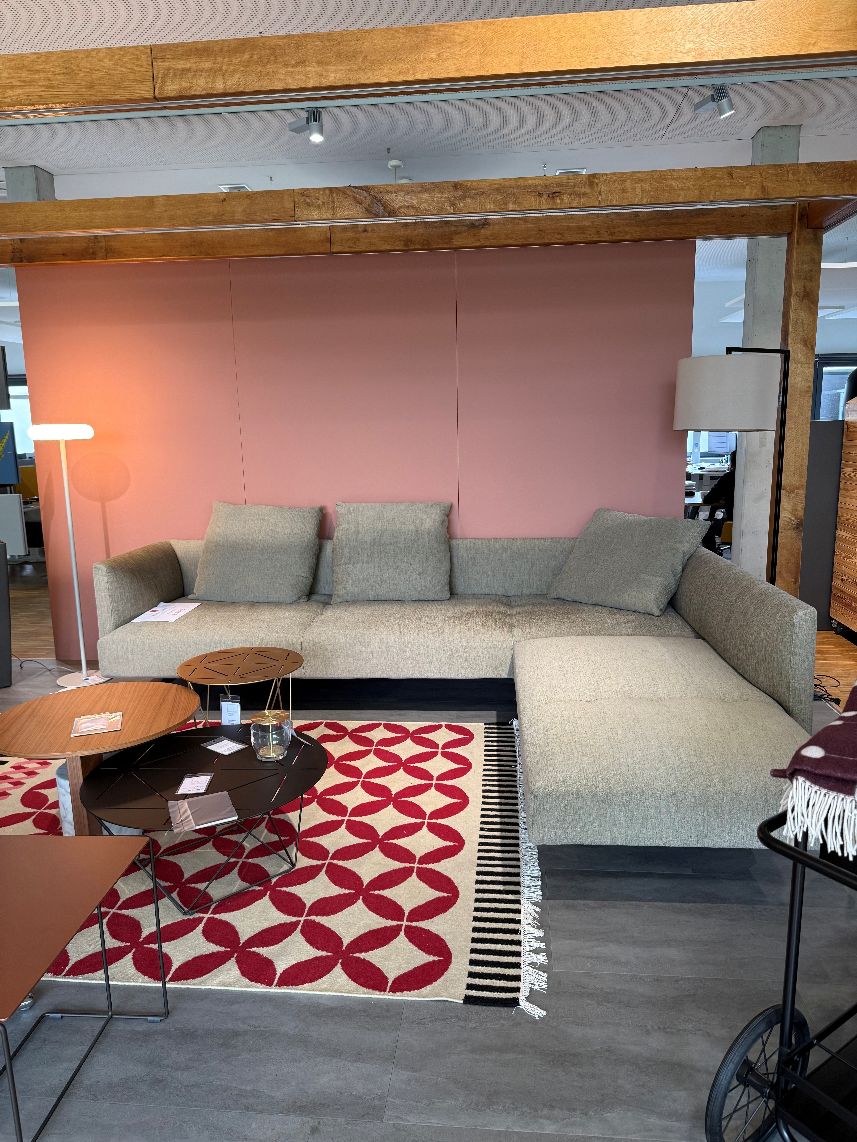 Muud-hoekbank Walter Knoll TENTOONSTELLINGSSTUK