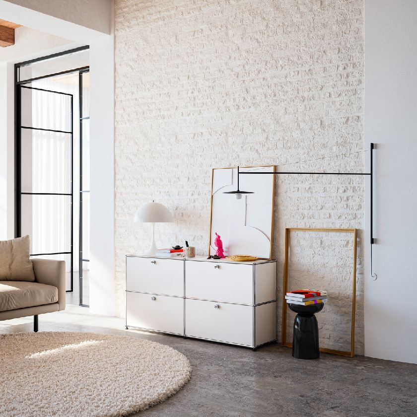 USM Haller dressoir E2 met 4 klapdeuren