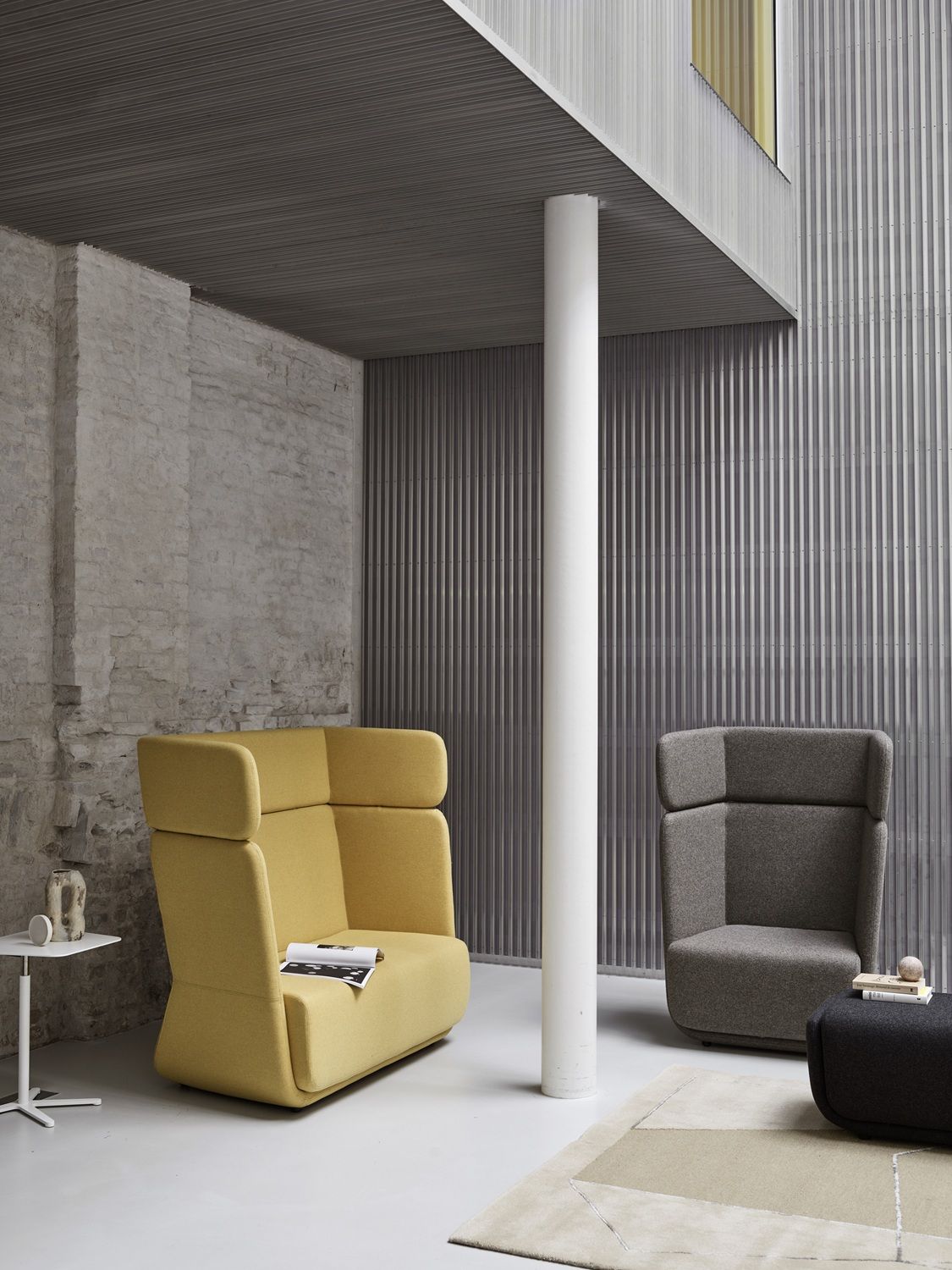 Basket Armchair fauteuil High Softline