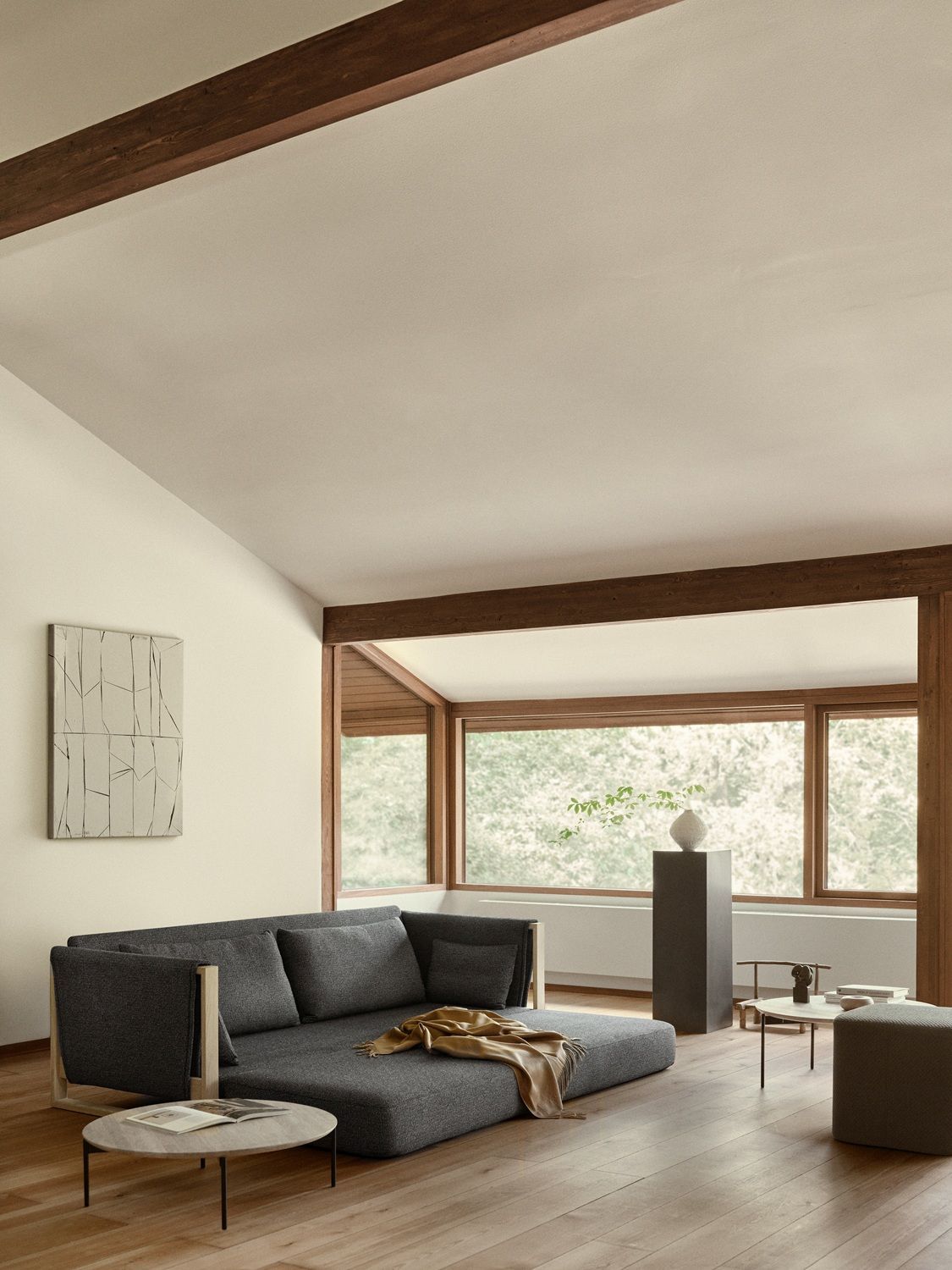 MADISON houten bank / slaapbank Softline