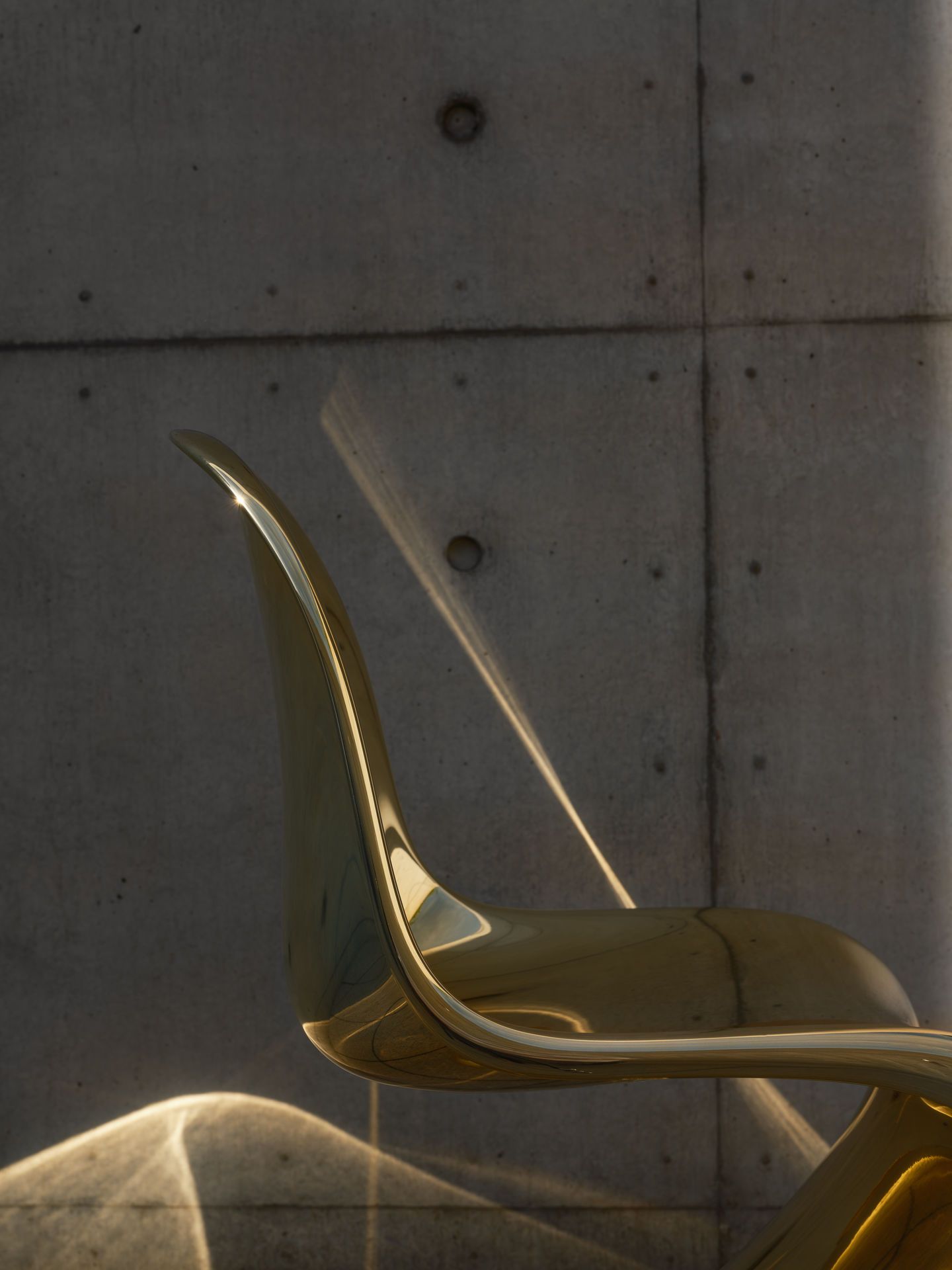 Panton Gold Chair Stoel LIMITED EDITION Vitra