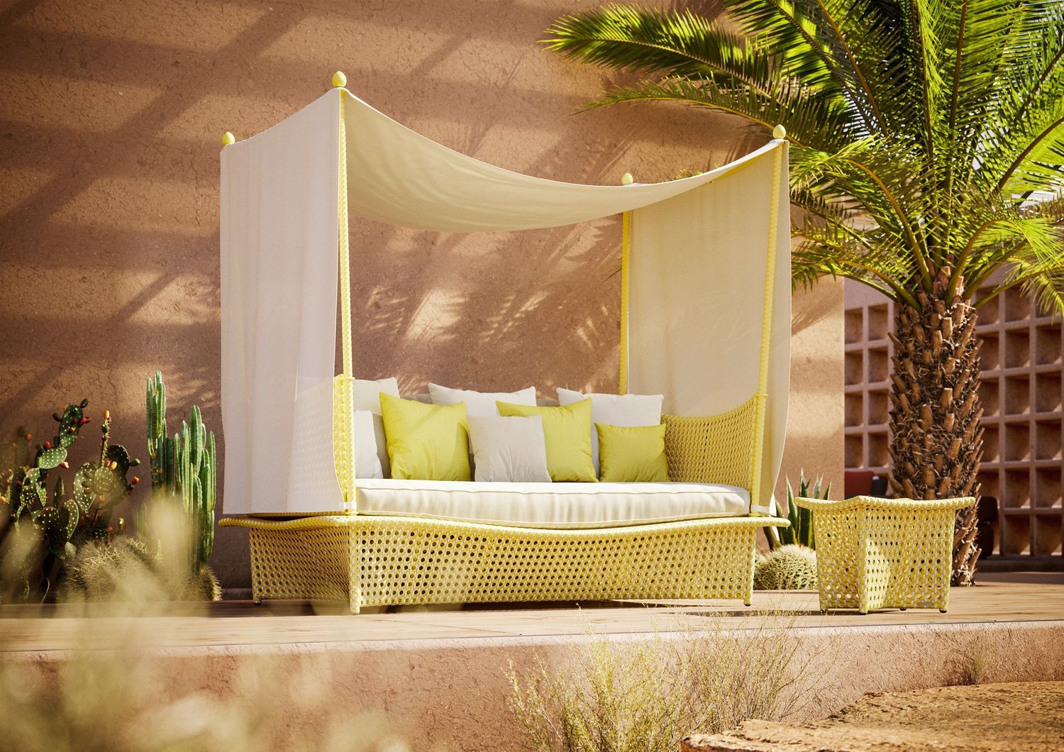 Daydream-dagbed met bekleding van Dedon