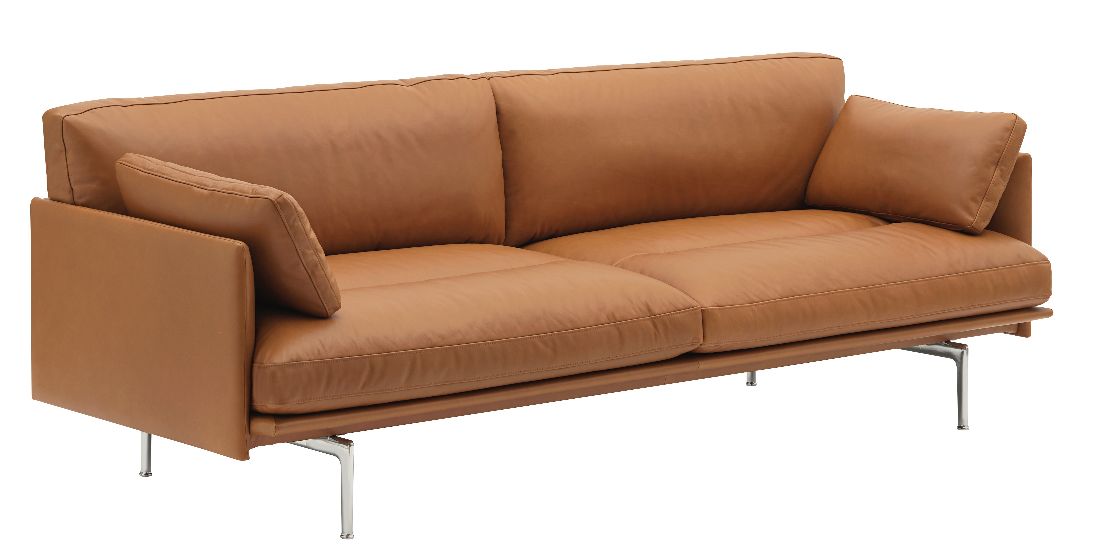 Outline Soft driezitsbank van Muuto