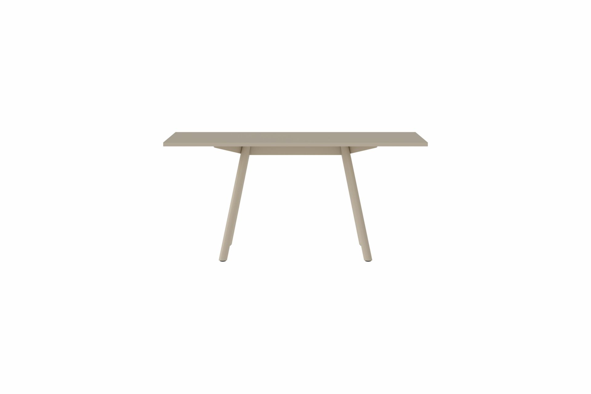 New Tendency Masa Tischplatte in Beige, minimalistischer Esstisch für moderne Wohnräume.