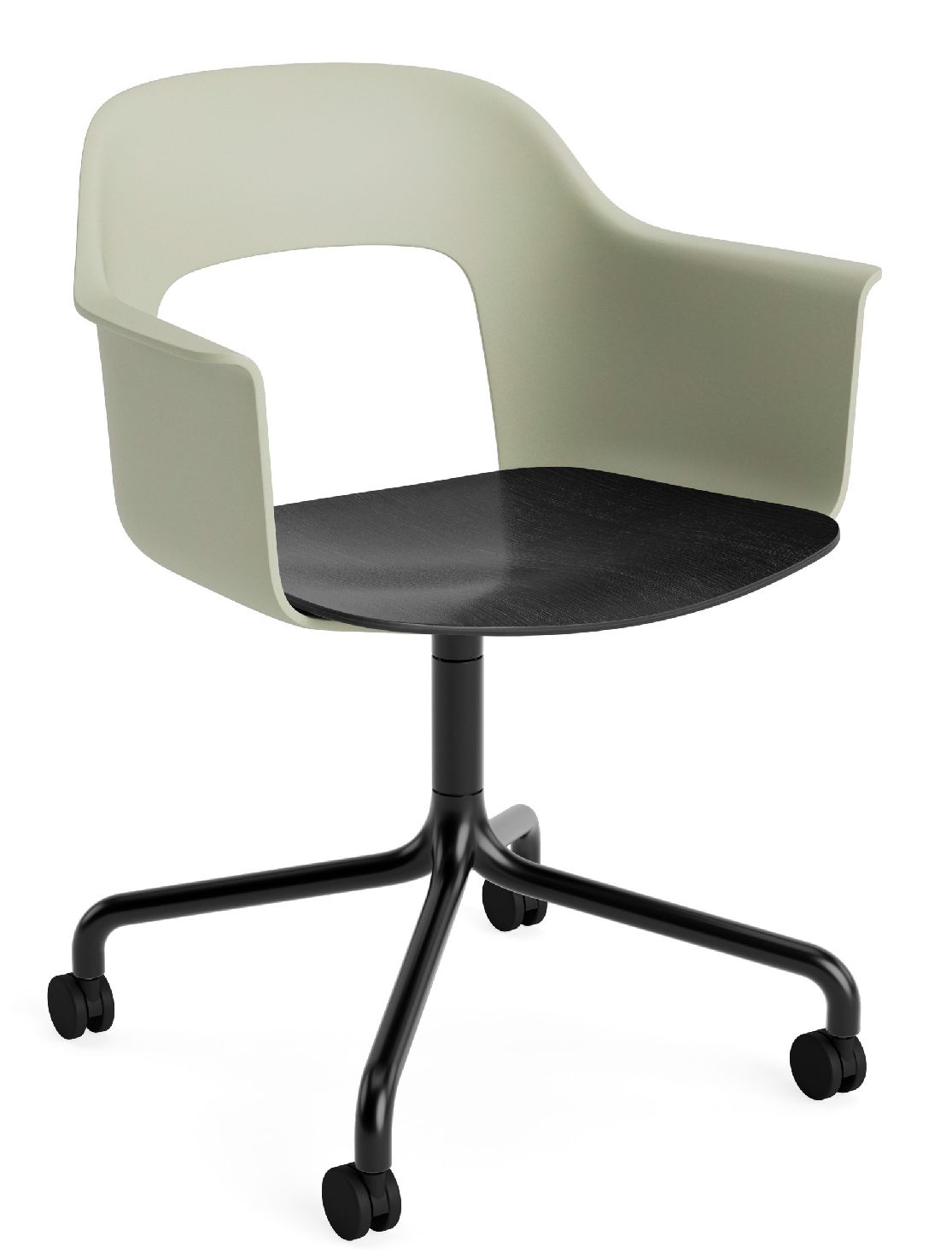 Layout fauteuil 262 met armleuningen van Hay