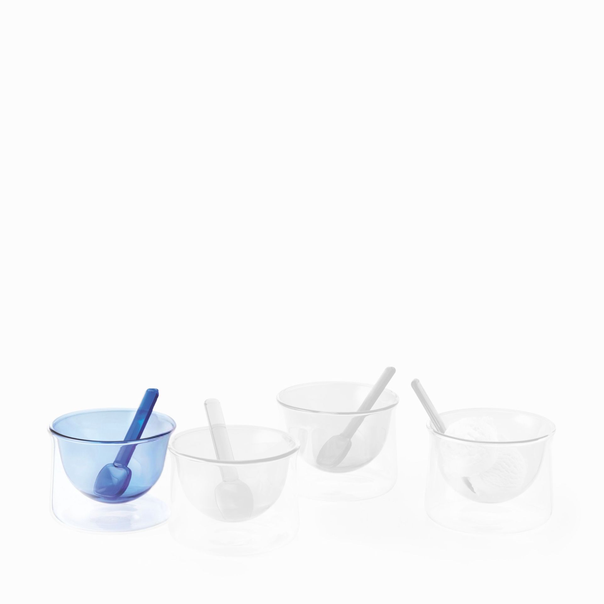 Gelato-beker met lepel van Philippi