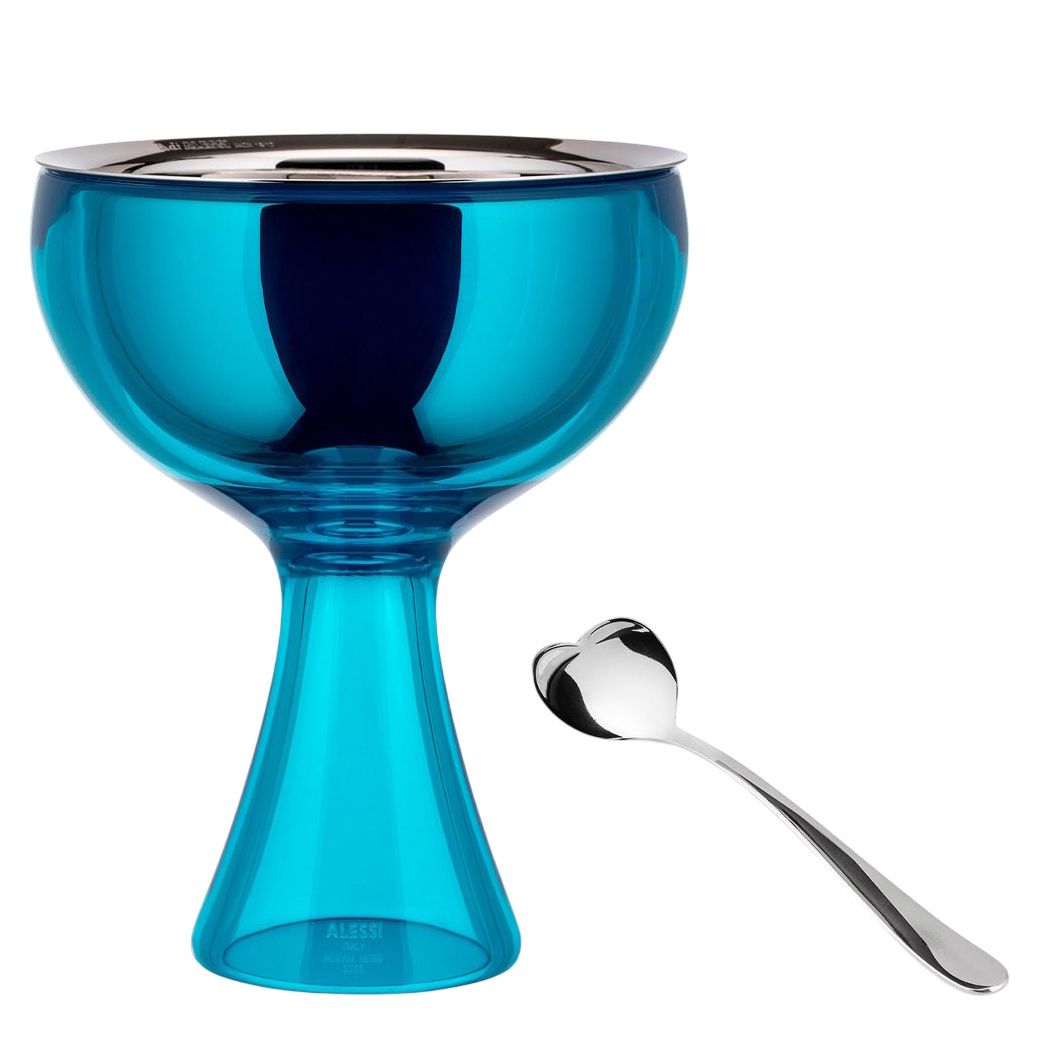 Big Love-ijscoupe Blauw Alessi