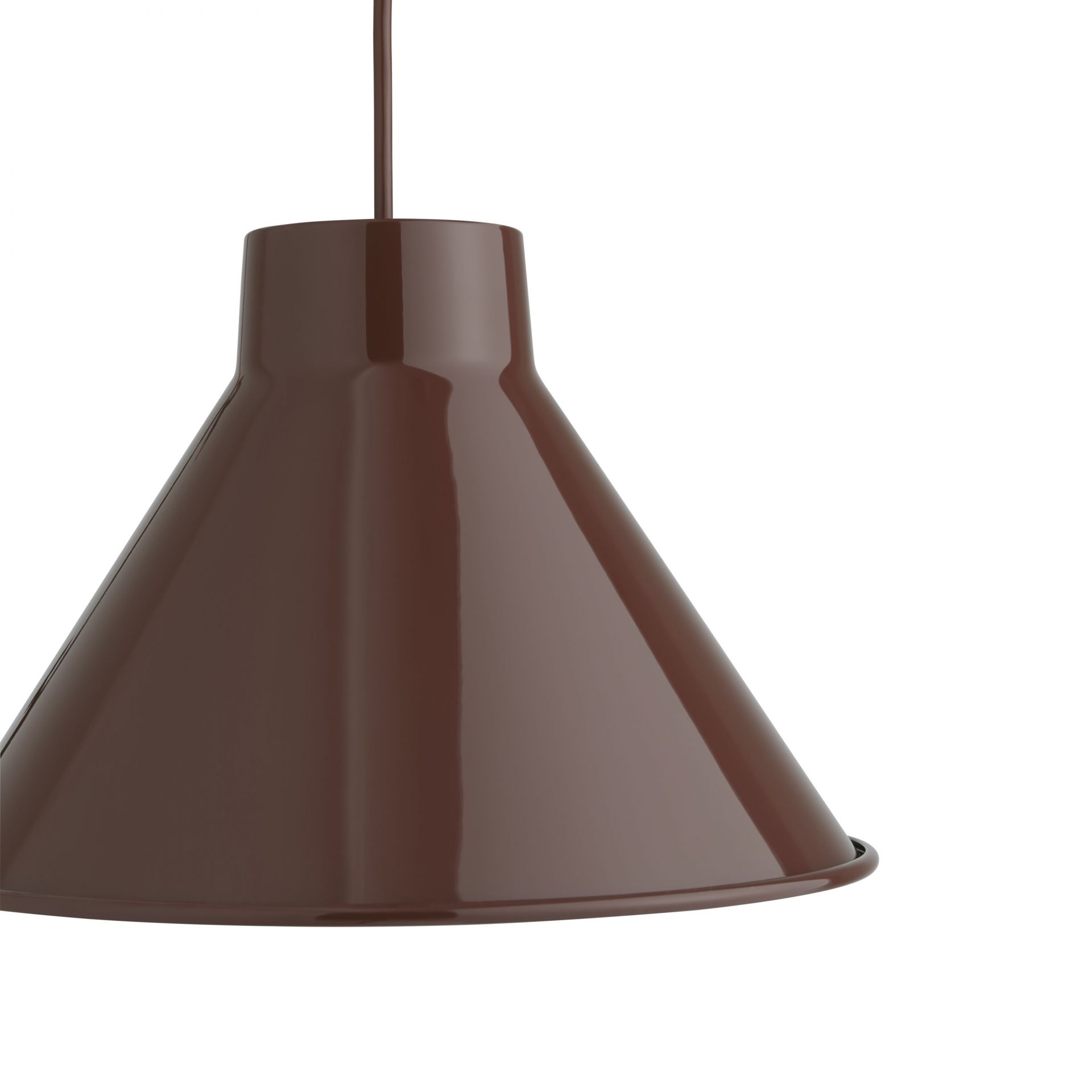 Muuto Top Pendant Pendelleuchte in Grau, moderne Hängelampe für Wohnzimmer und Esszimmer.