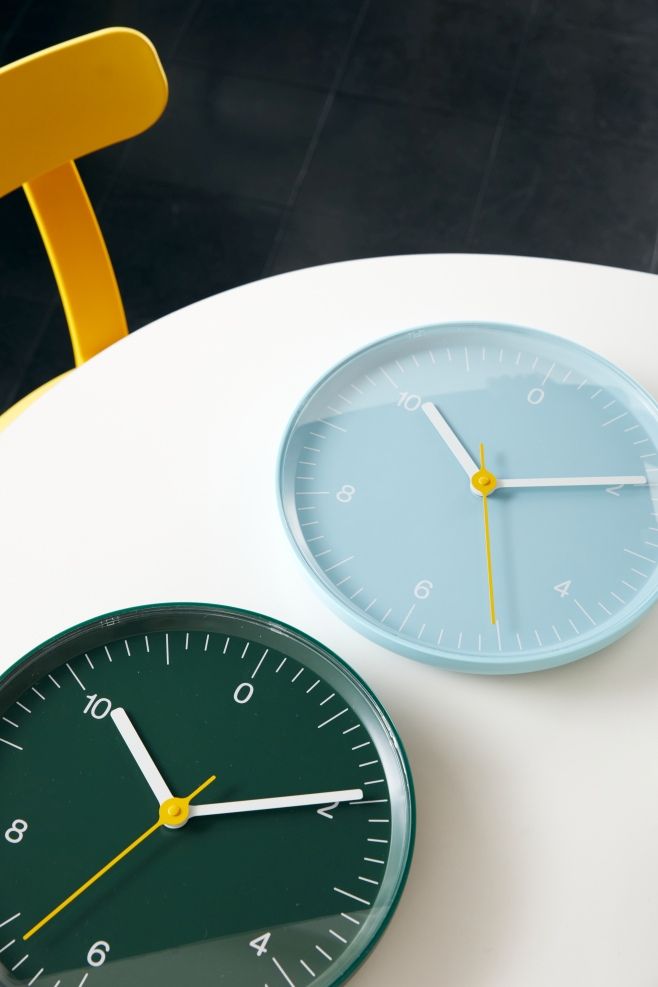 Wandklok SCHWARZ Hay UNIEK EXEMPLAAR