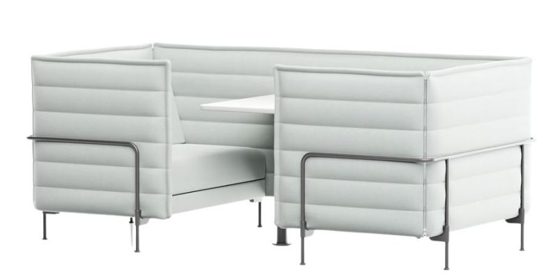 Alkoof Cabine Tweezitsbank Lage rugleuning Vitra