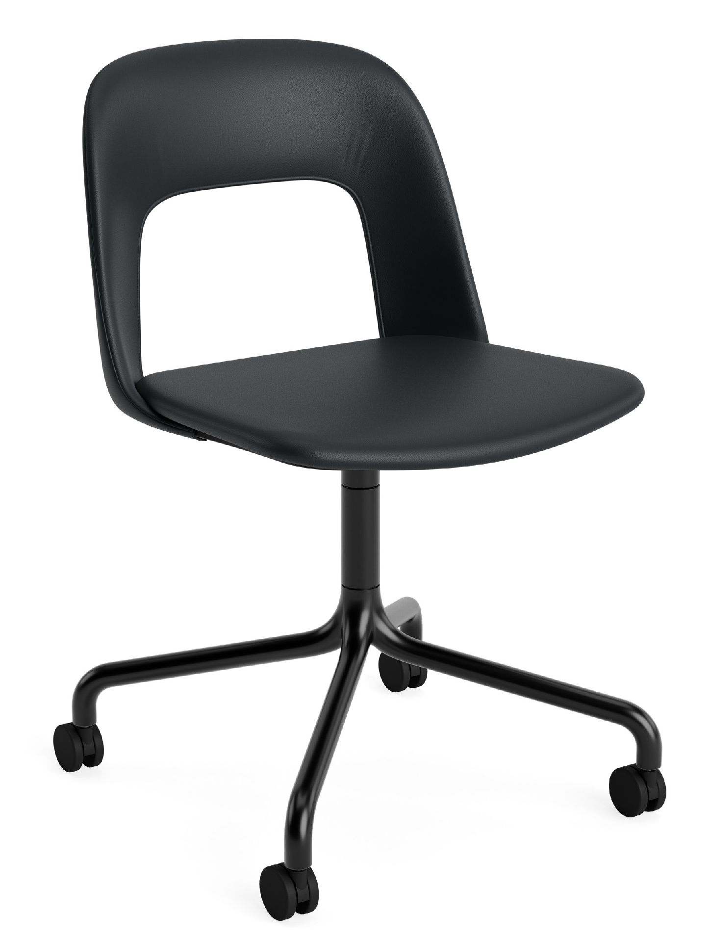 Layout Side Chair 164 draaistoel met vierpoot Hay