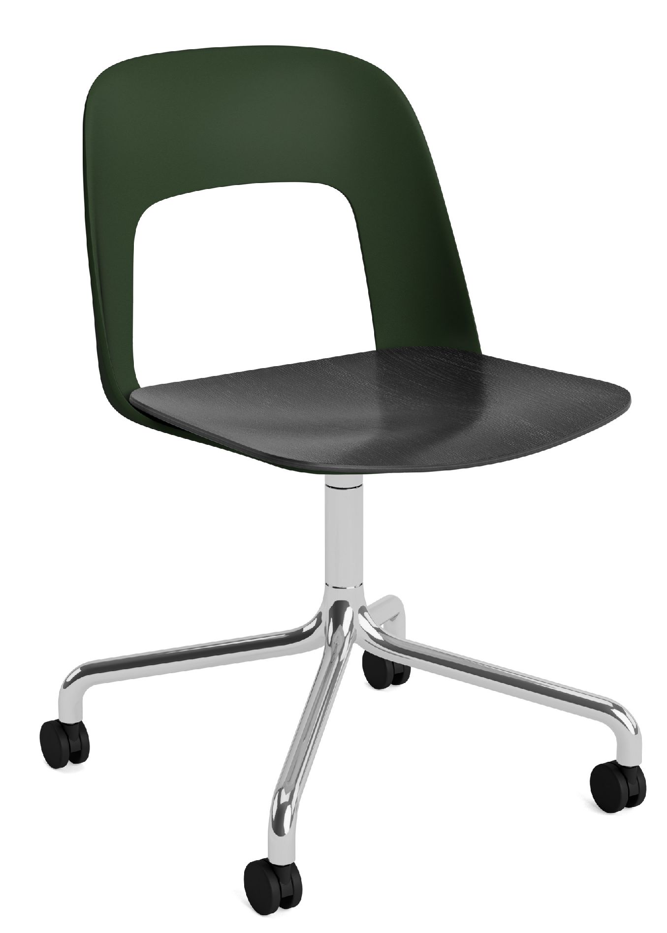 Layout Side Chair 162 draaistoel met vierpoot Hay