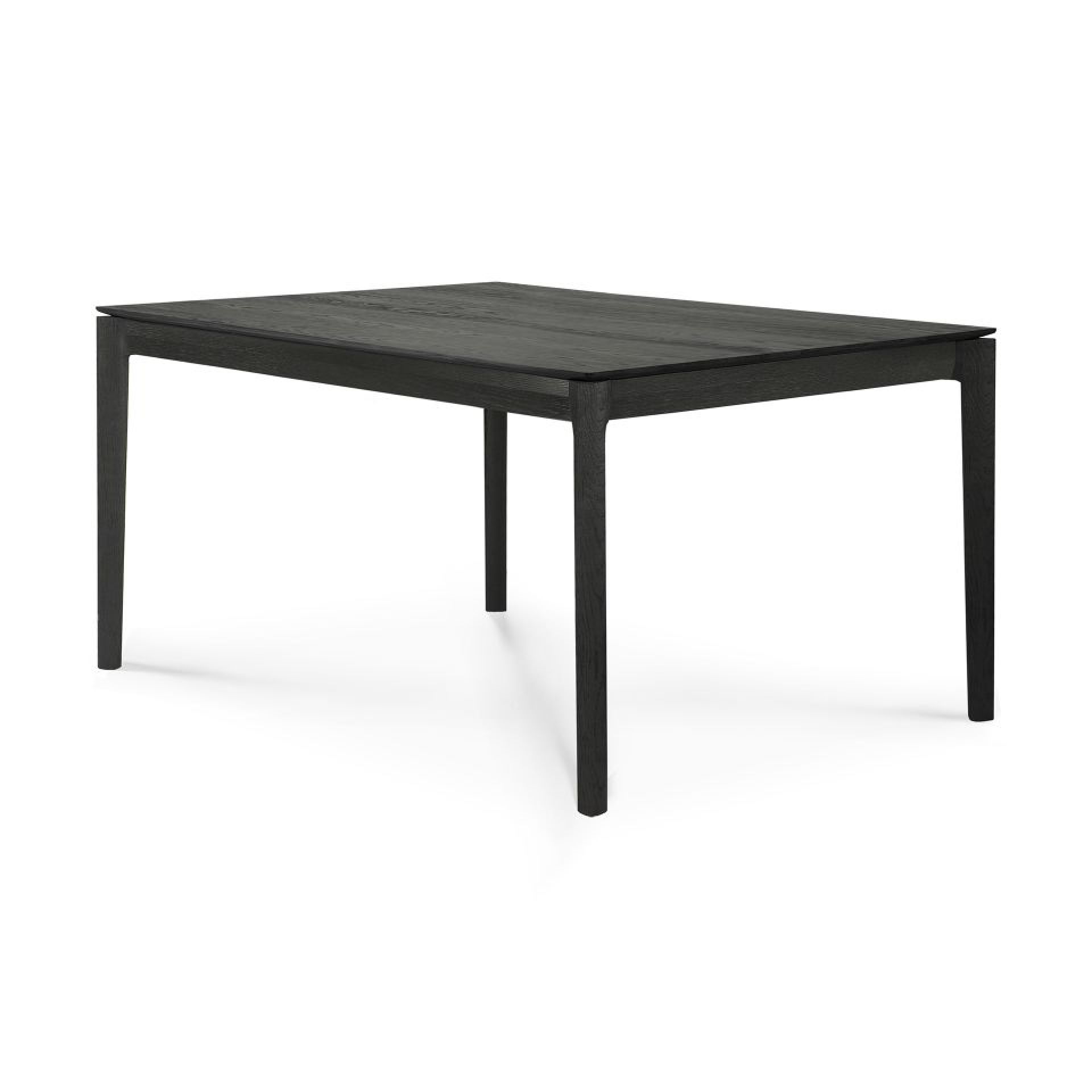 Schwarzer Bok Eiche Tisch von Ethnicraft, moderner Esstisch aus Massivholz für Esszimmer.