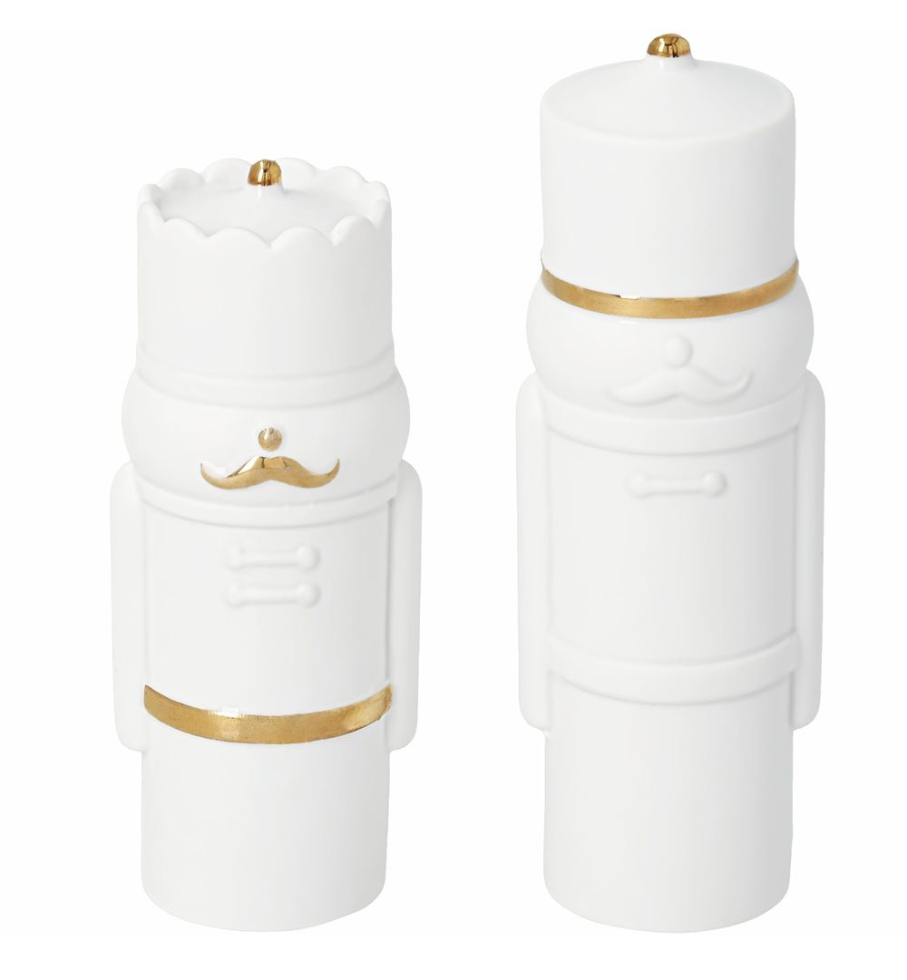 Decoratieve figuurtjes notenkraker set van 2 met Räder