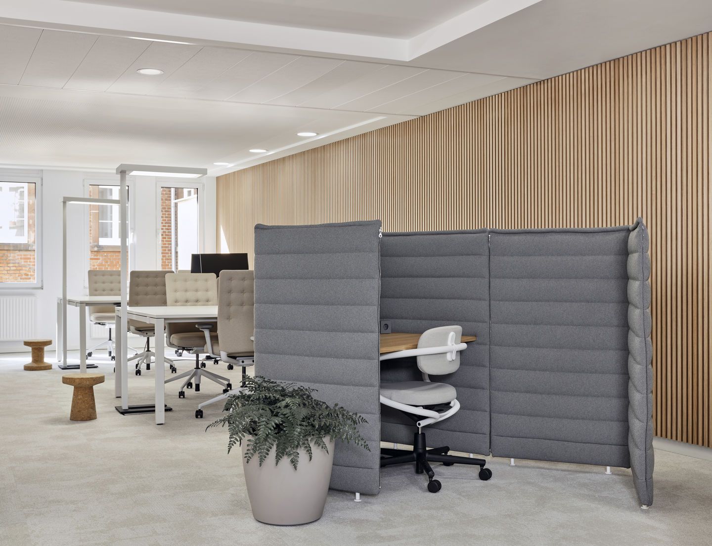 Alcove Plus 2-delig scherm Vitra