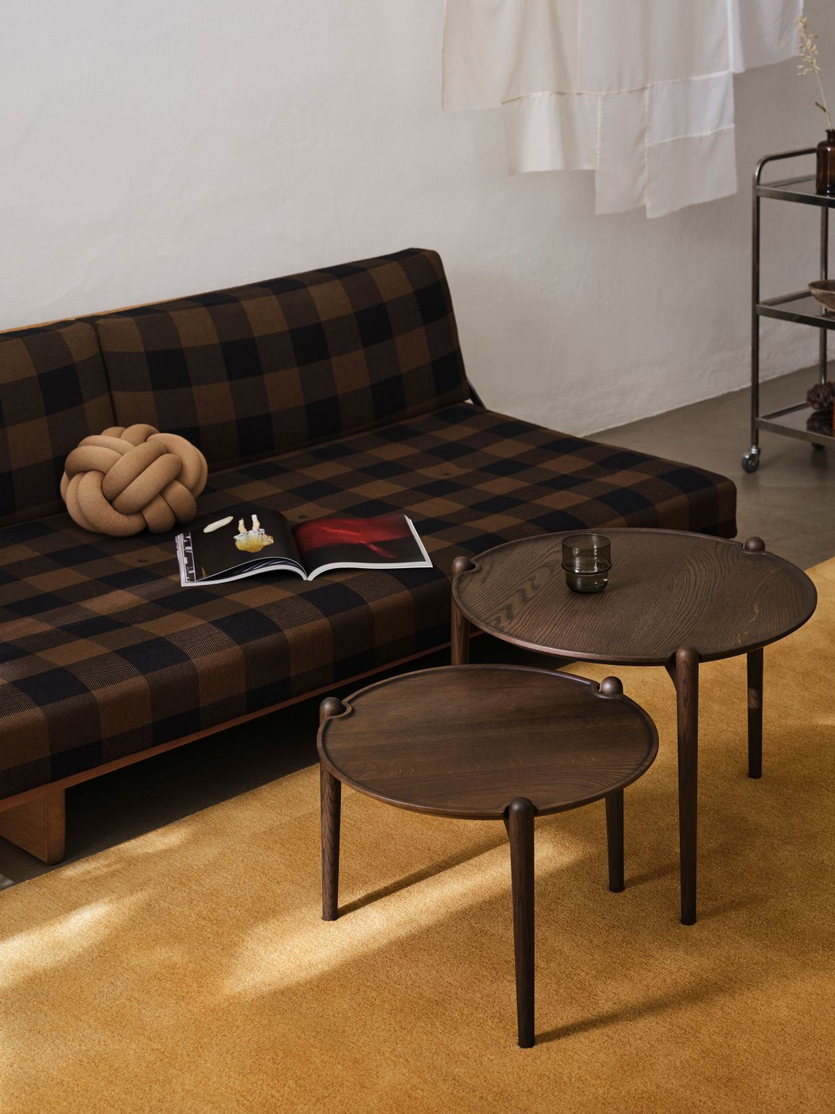 Aria Table bijzettafel Low - donker eiken Design House Stockholm