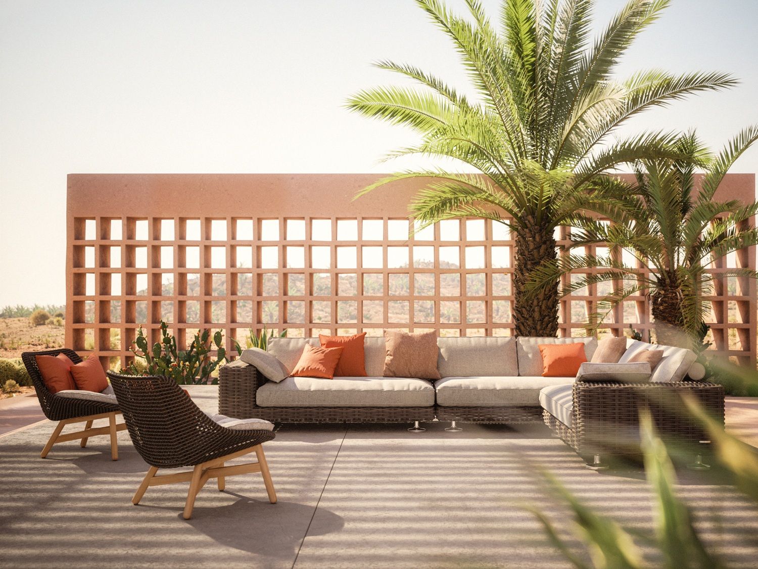 Mbrace Outdoor Club Chair fauteuil van Dedon