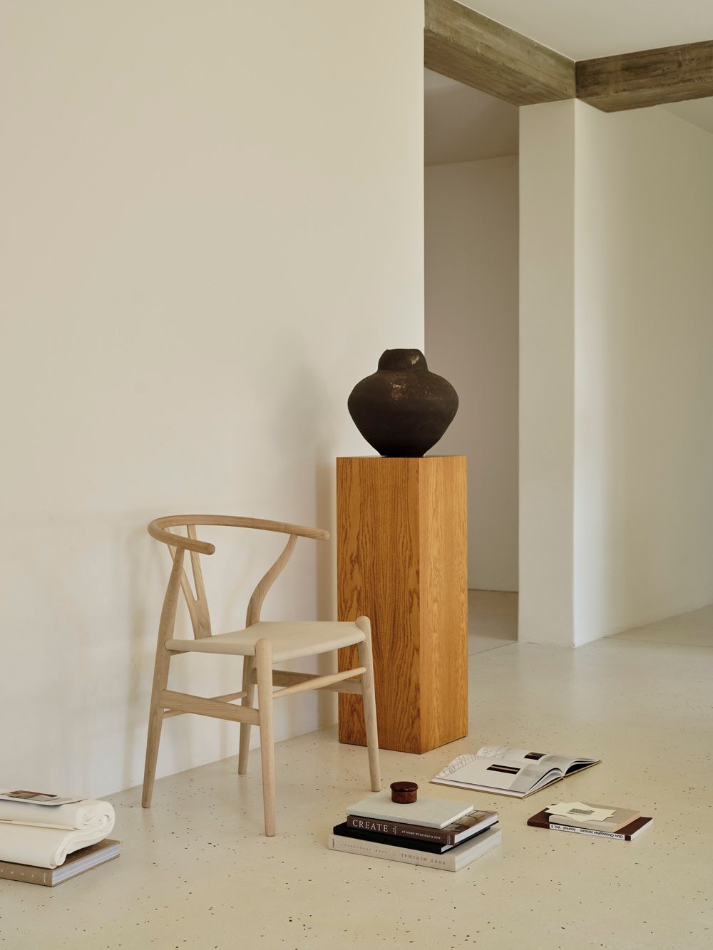 CH24P Wishbone Chair / Y-Chair stoel van Carl Hansen & Søn