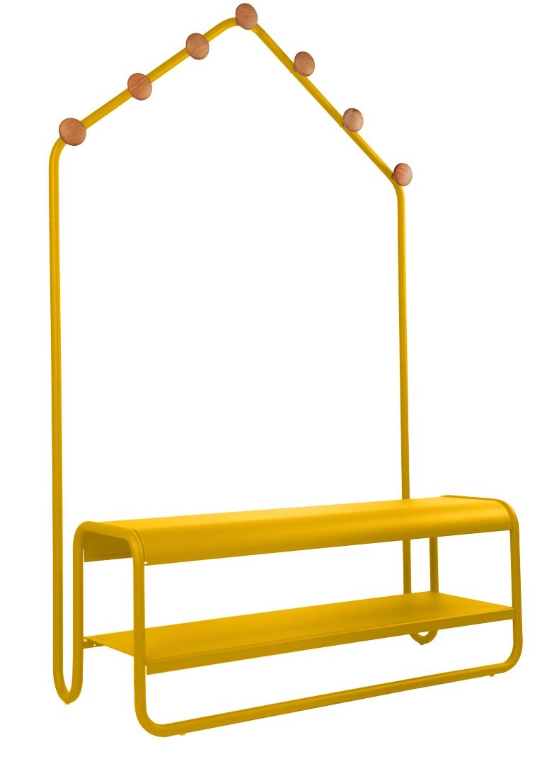 Funambule garderobebank voor binnen van Fermob