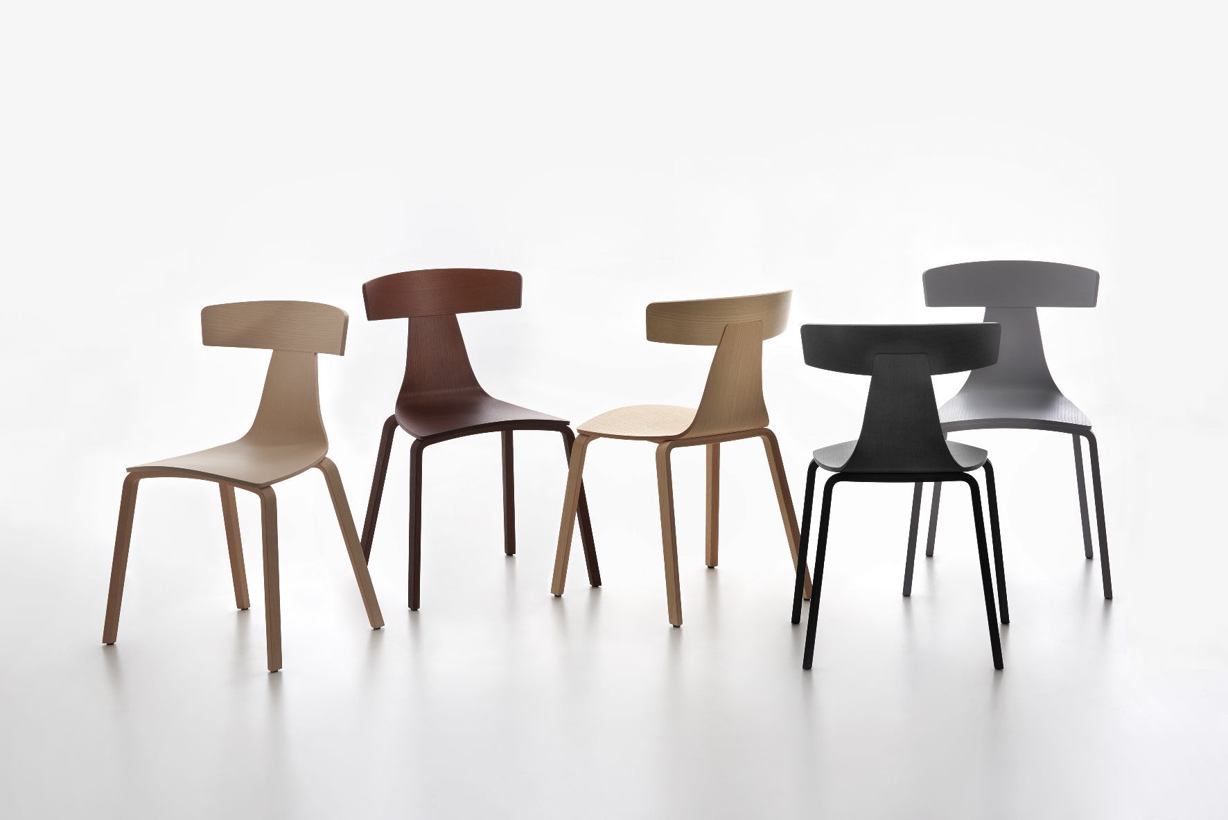 Remo Wood Chair houten stoel Plank