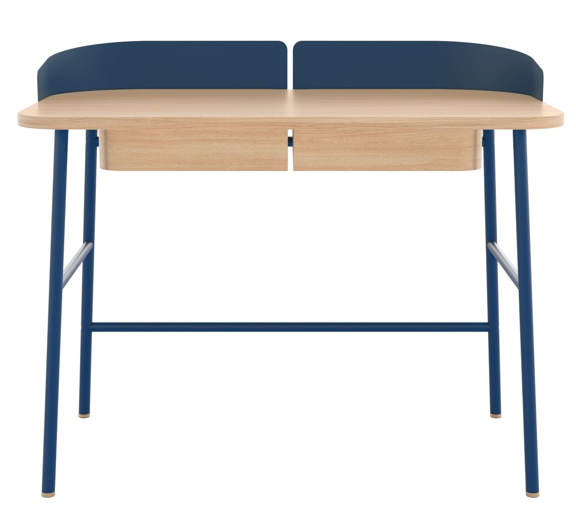 Victor-bureau Hartô matblauw