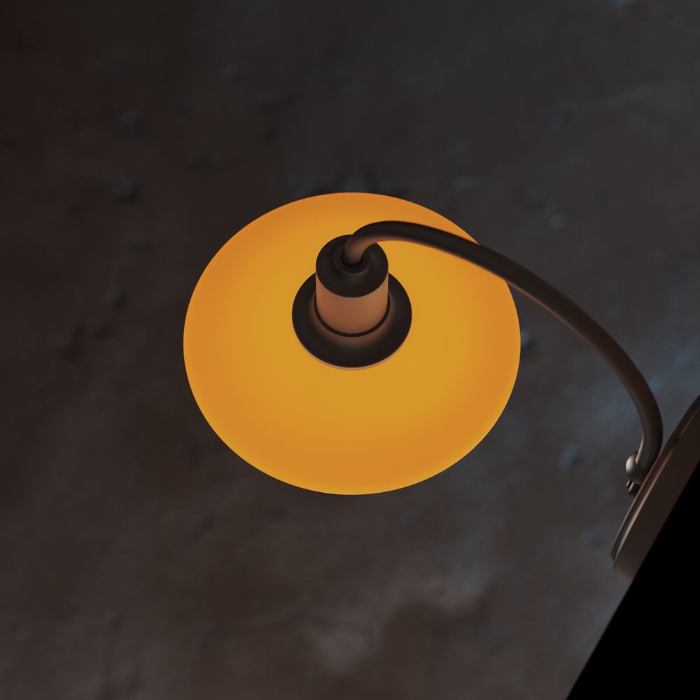 PH 2/2 Wandlamp CENTENARY EDITION Amber/Opaalwit Louis Poulsen