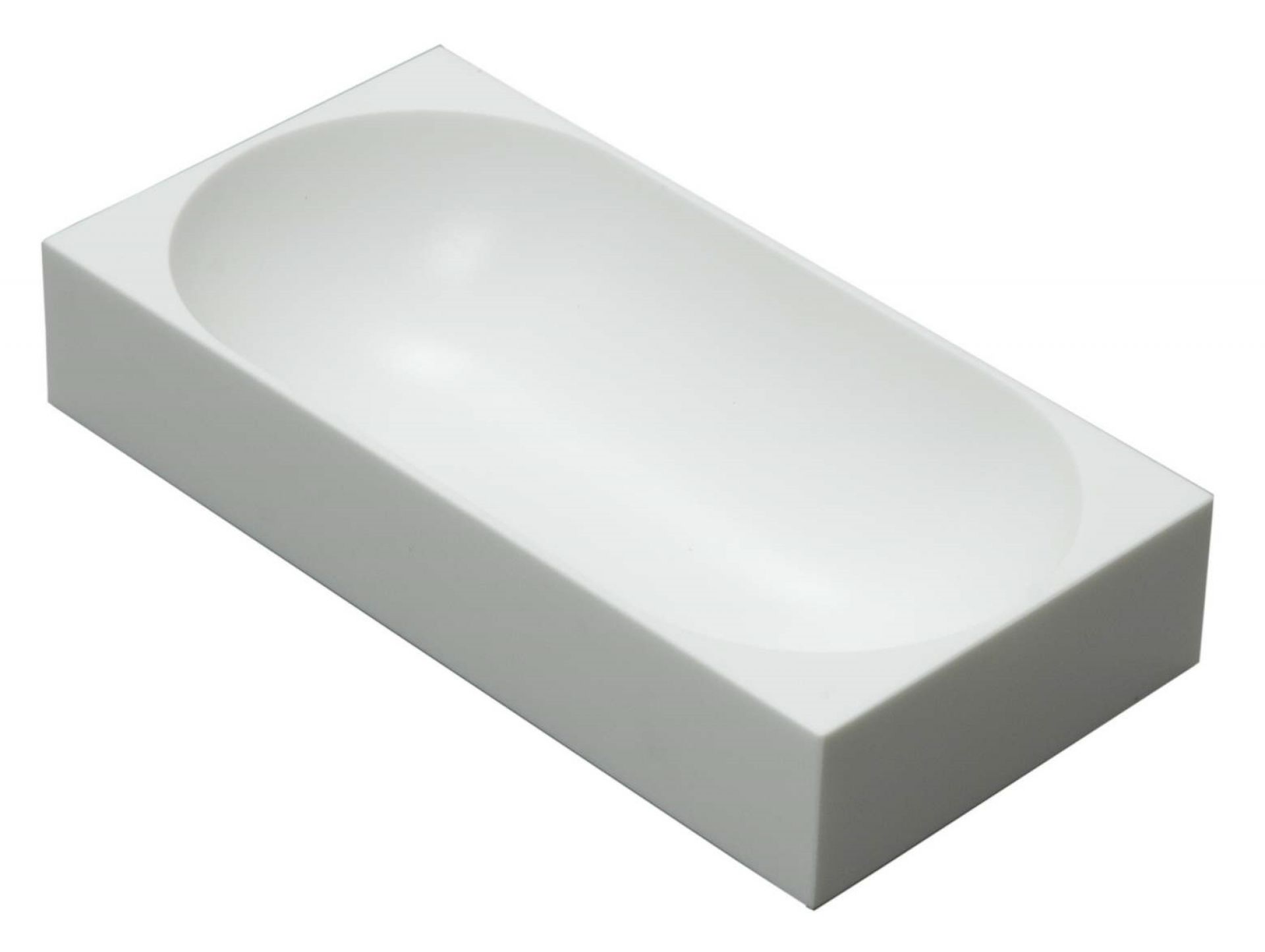 Weiße Modul 3 Magnetic Bowl Schale für den Farmer aus dem 3er-Set, Detailaufnahme.