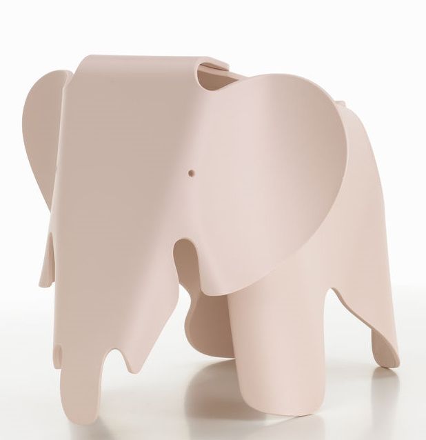 Eames Elephant-kruk RE Vitra lichtroze