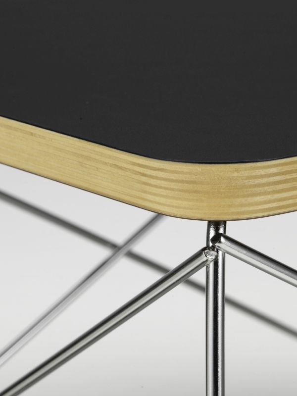 Bijzettafel LTR HPL zwart Vitra 