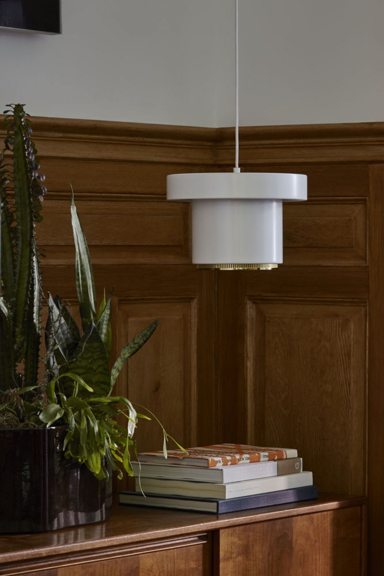 A201 Pendant Light hanglamp Artek Wit - Messing