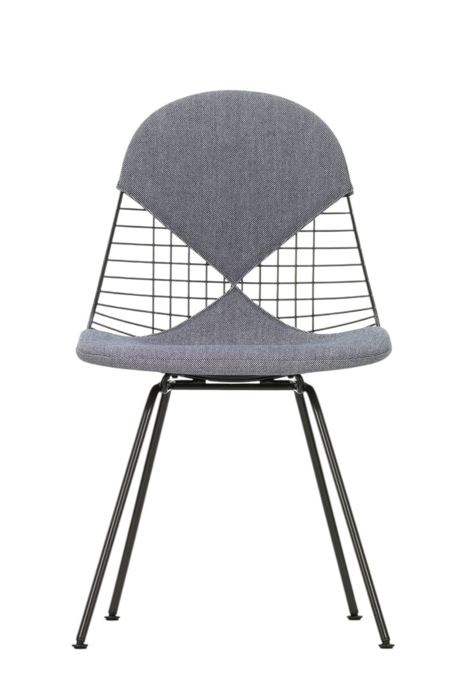 DKX-2 Wire Chair stoel met zit- en rugkussens Vitra