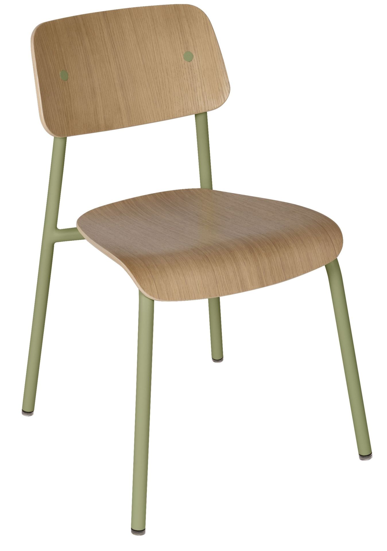 Studie Chair stoel van eikenhout voor binnen, Fermob