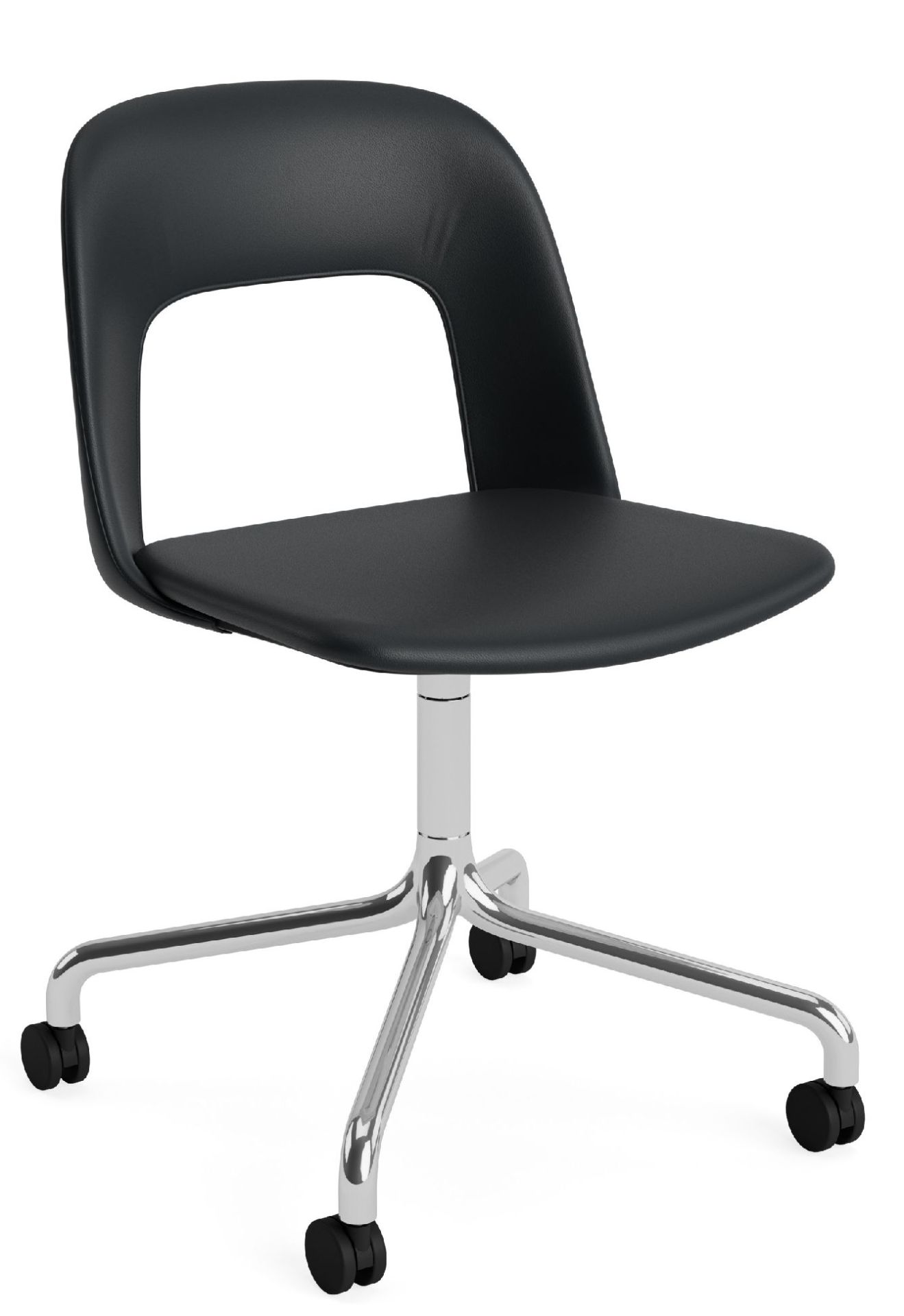 Layout Side Chair 164 draaistoel met vierpoot Hay