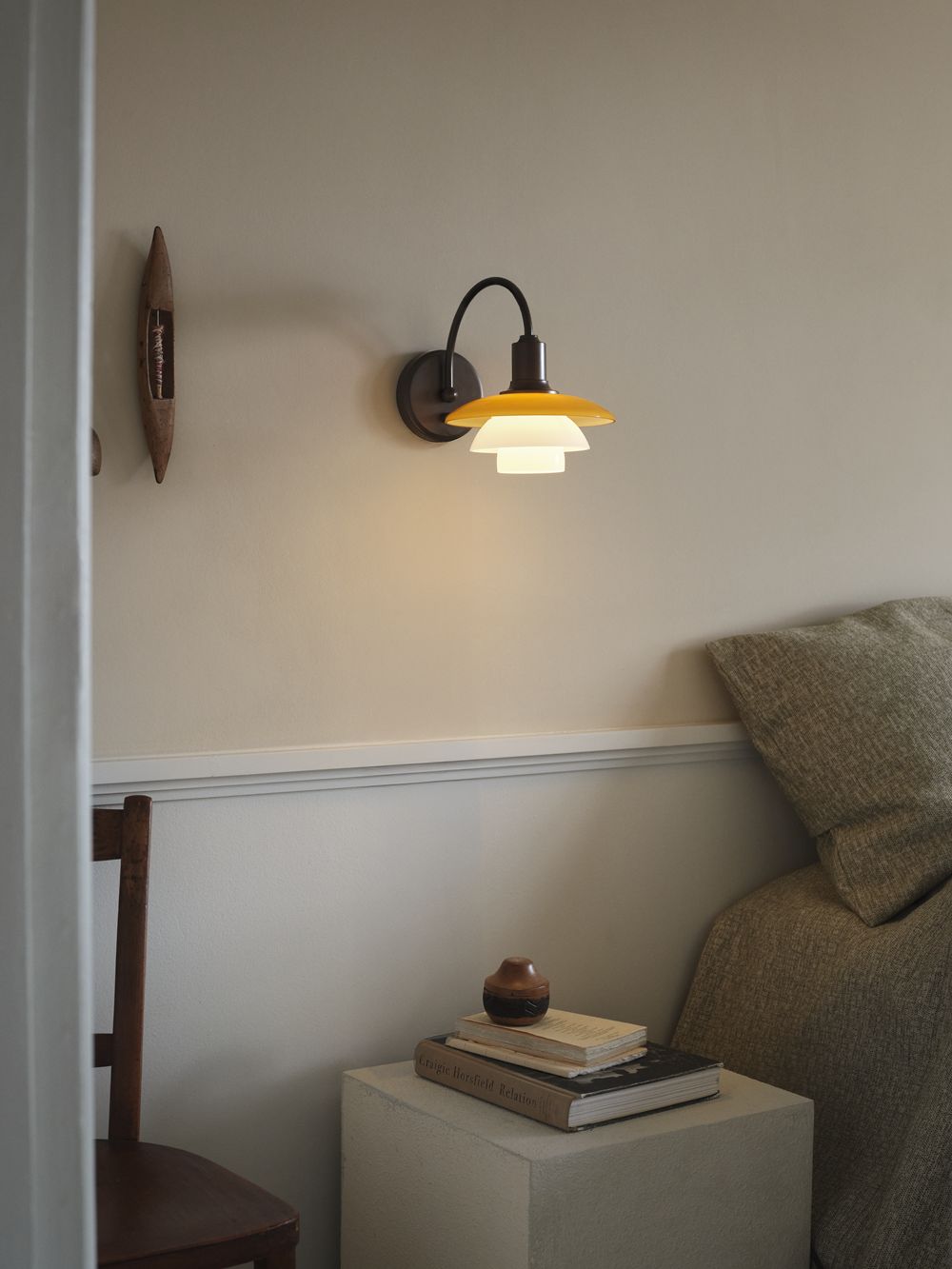 PH 2/2 Wandlamp CENTENARY EDITION Amber/Opaalwit Louis Poulsen