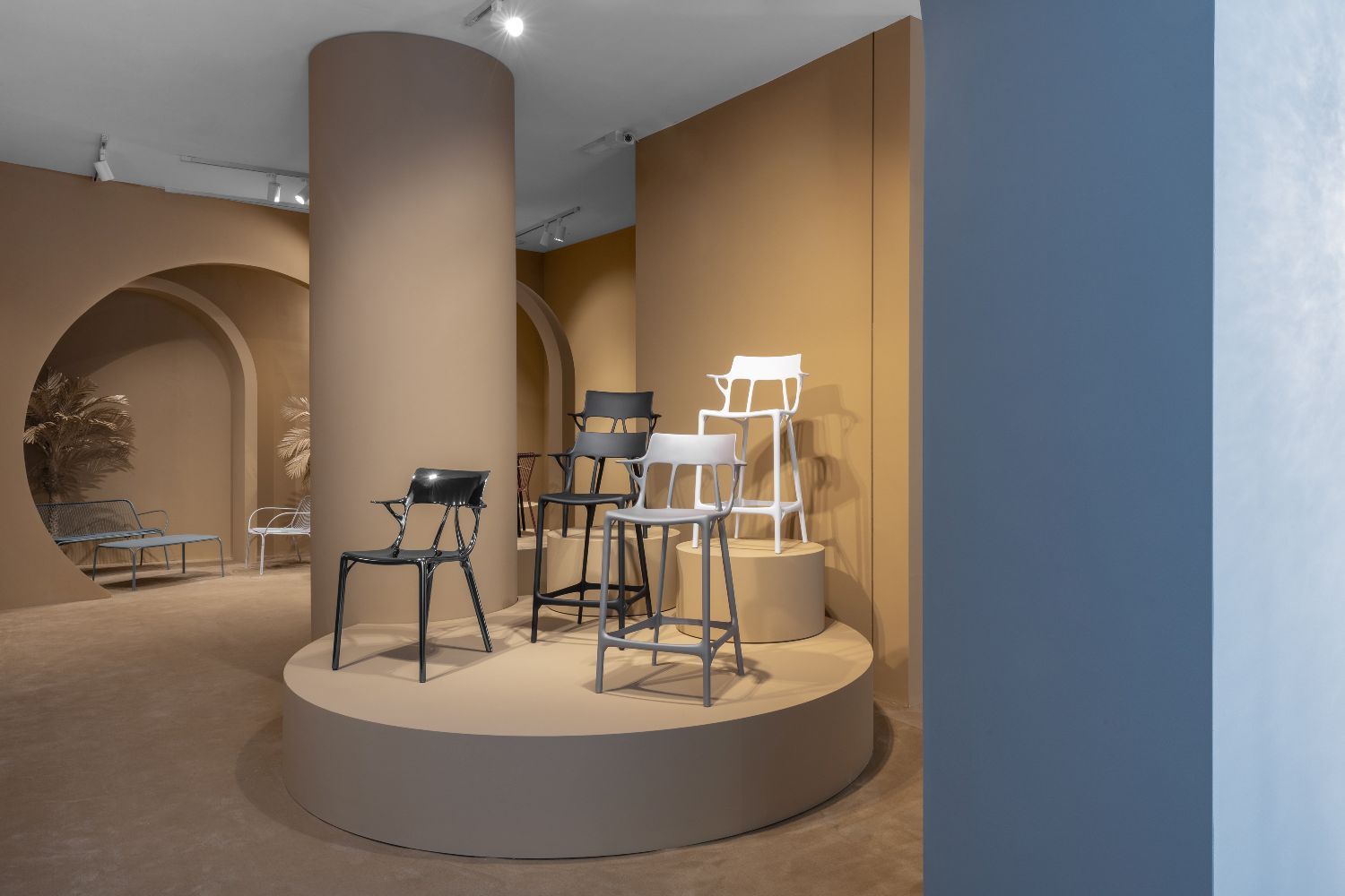 A.I. Barstool barkruk H 98 cm Kartell